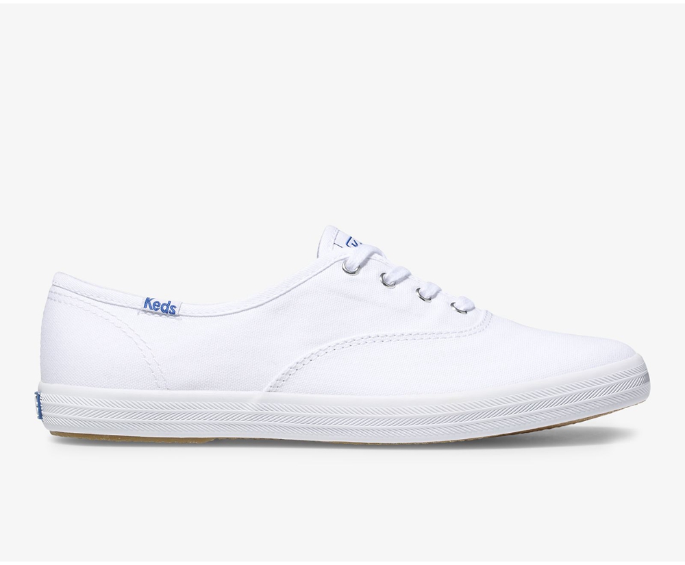 Tenis Keds Mujer Blancos - Champion Originals - 3074-WCZPG